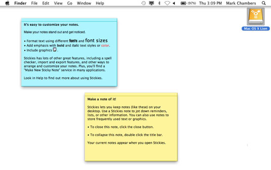 best desktop sticky notes program for mac