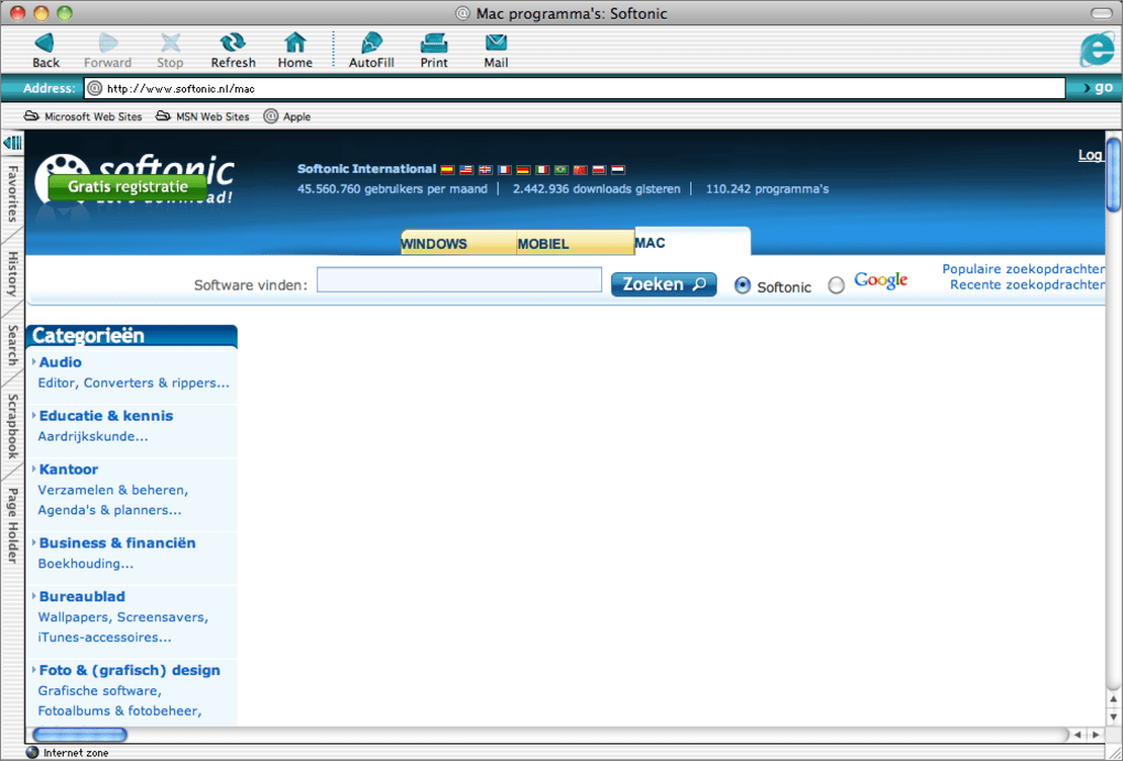 internet explorer web browser for mac