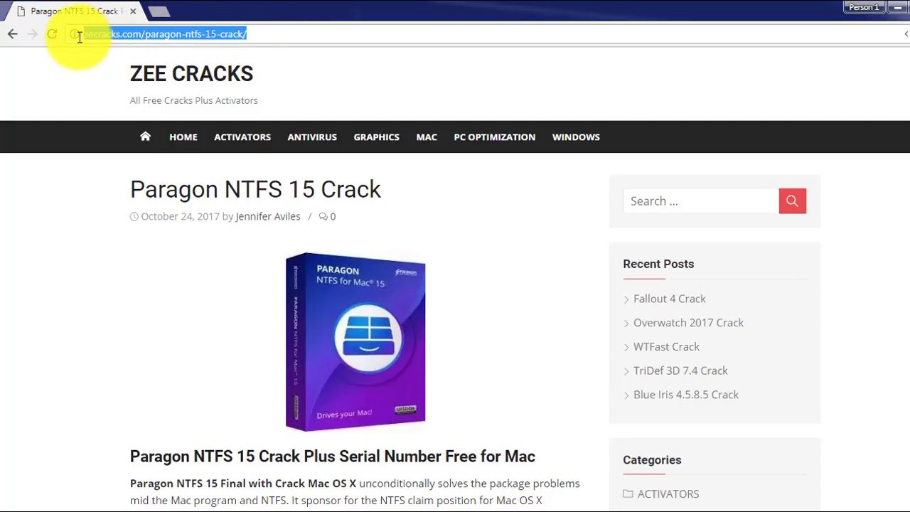 paragon ntfs for mac 15 crack download